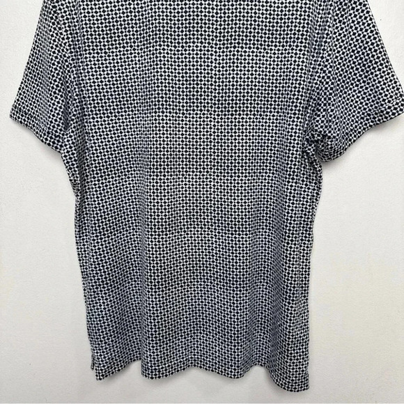 J. Lindeberg  Mens Xlarge Tour Tech Slim Fit Geometric Print Polo Shirt - Picture 10 of 11
